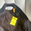Fendi FF logo baseball cap in black, interior lining and authenticity tag