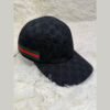 Gucci GG Canvas Baseball Cap — Black