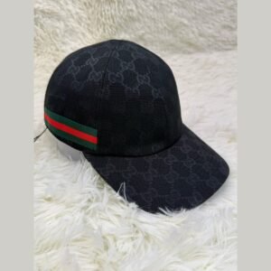 Gucci GG Canvas Baseball Cap — Black