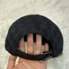 Gucci GG Canvas Baseball Cap — Black, strap and buckle