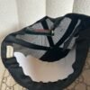 Gucci GG Supreme kingsnake trucker cap, interior lining and authenticity tag
